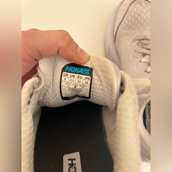 HOKA Women's Bondi SR Running Shoes in White Women’s 8 - Picture 7 of 7